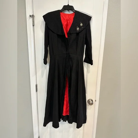 Overcoat/Dress Perfect for Halloween! - Picture 1 of 5
